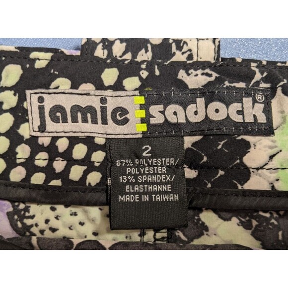 Ladies JAMIE SADOCK Multicolored Snake Pattern Golf Athletic Skirt Size 2 - Picture 12 of 16